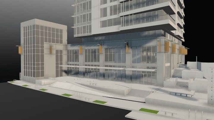 Ciudadela, Plaza del Norte, 2017 3D Model