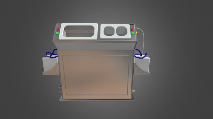 Станция гигиены рук GRENT 018 R 3D Model