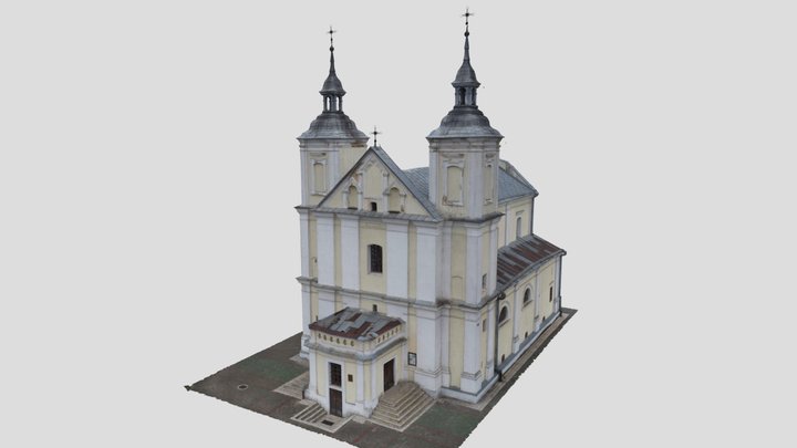 Kościół w Włodzimierzu Wołyńskim 3D Model