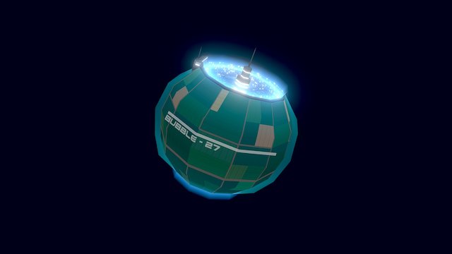 Friday500 - Mythological Planet (Bubble - 27) 3D Model