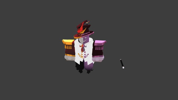 Noli - Narrator 3D Model