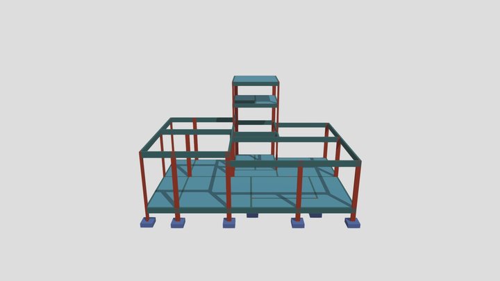 ESTRUTURAL ZULEIDE 3D 3D Model