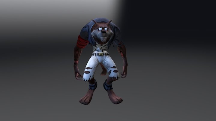 Le Loupgarou 3D Model