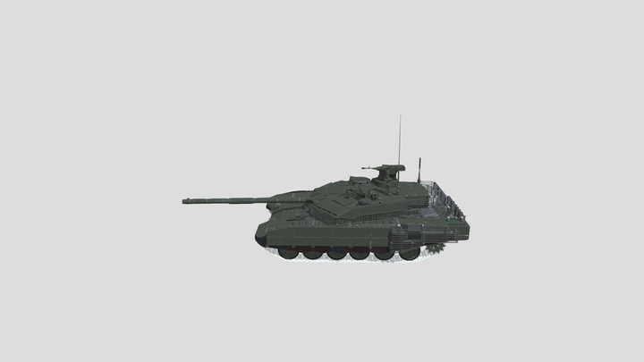 T-90M 3D Model