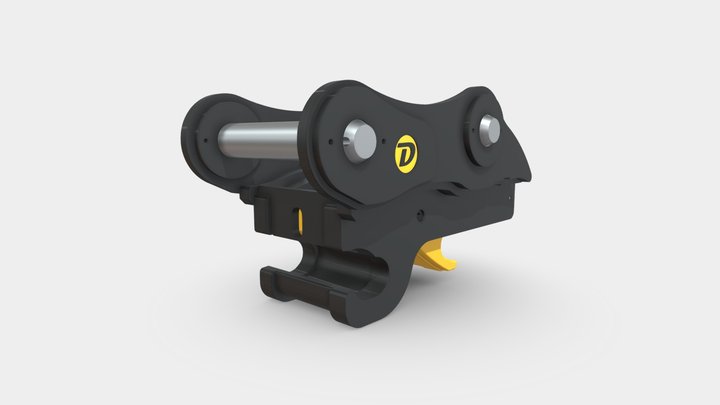 DH240-475-80-350-A E2 D-Lock 3D Model
