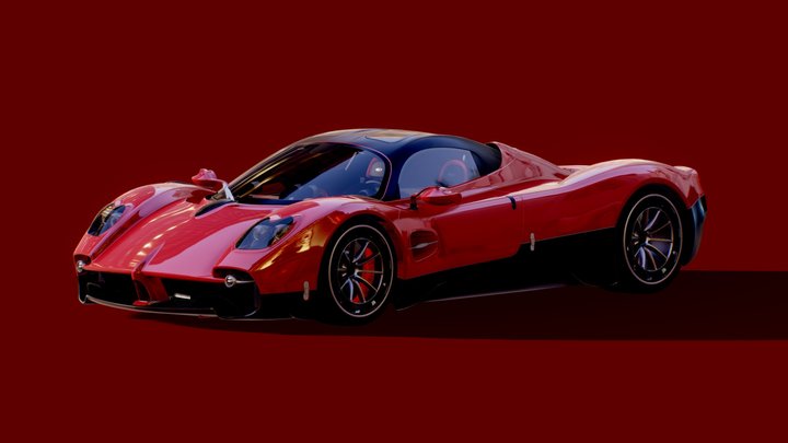 Pagani Utopia 3D Model