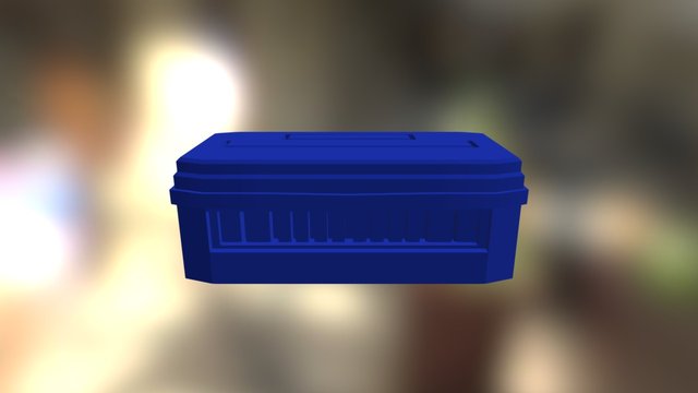 Cofre Sci Fi 3D Model