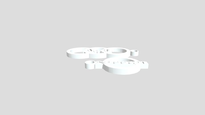Car Key-chains (Nissan & Audi) 3D Model