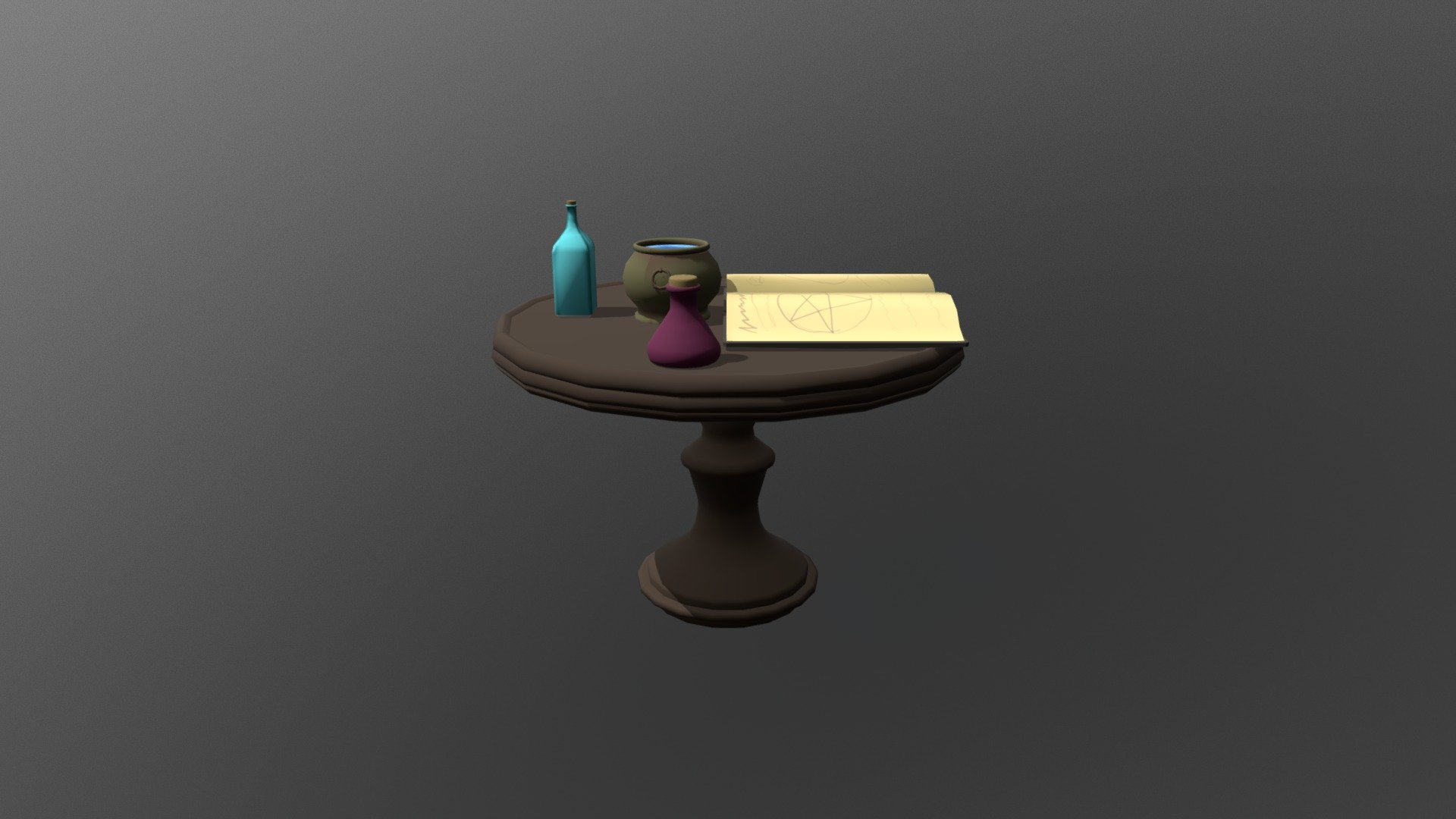 Table Textured - 3D model by Anthony Milano (@amilano) [611f020 ...