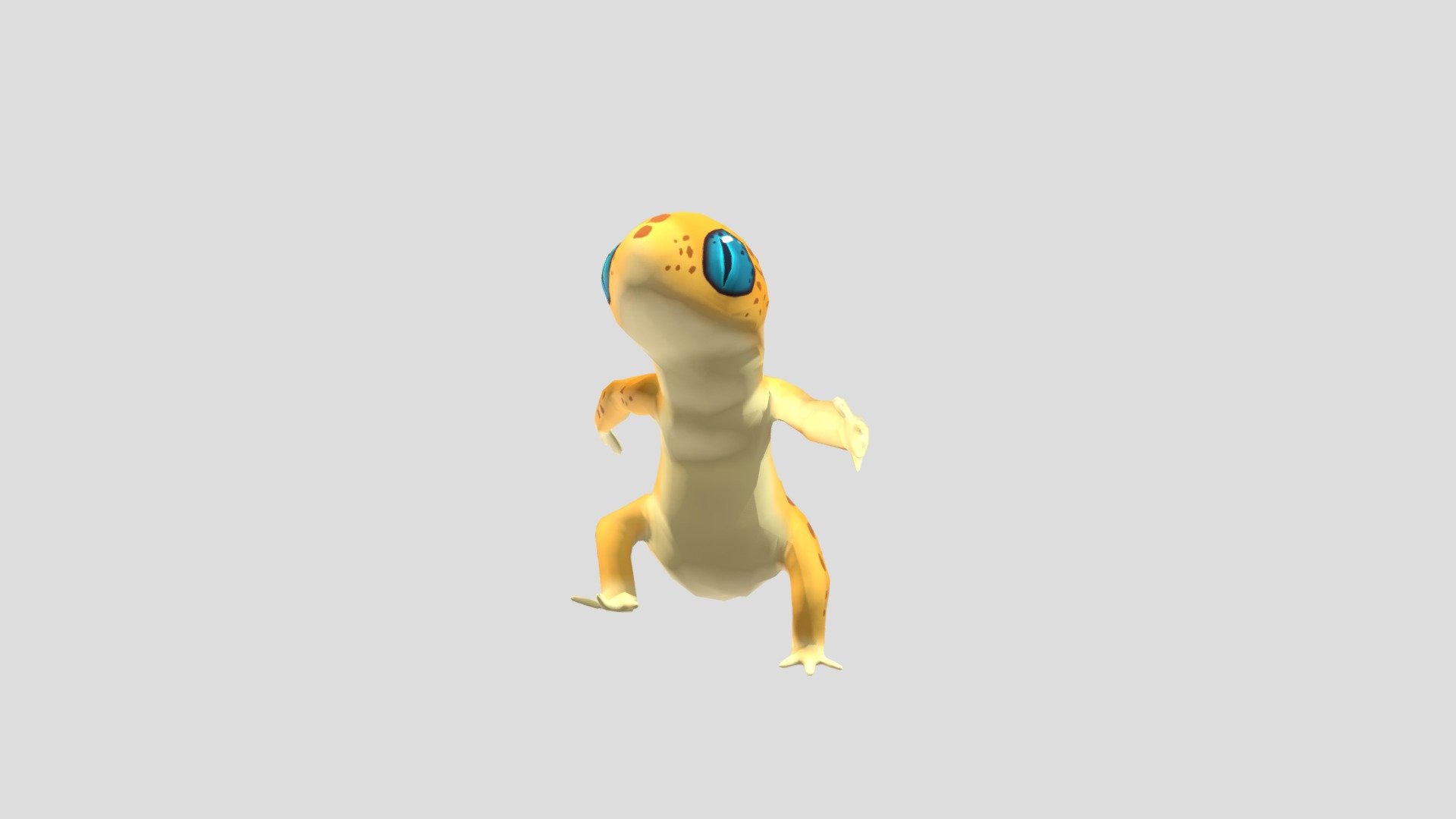 Gecko - 3D model by Sean Tu (@Sean_Tu) [611f4aa] - Sketchfab