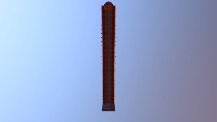 High Striker Model 3D Model