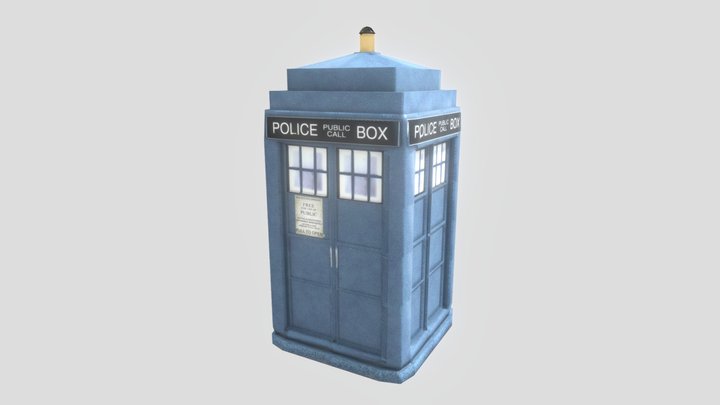Tardis 3D Model