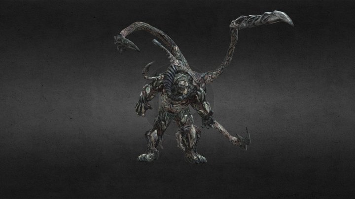 Berserker Lambent Idle 3D Model