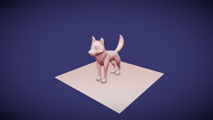 Doggo Final 3D Model