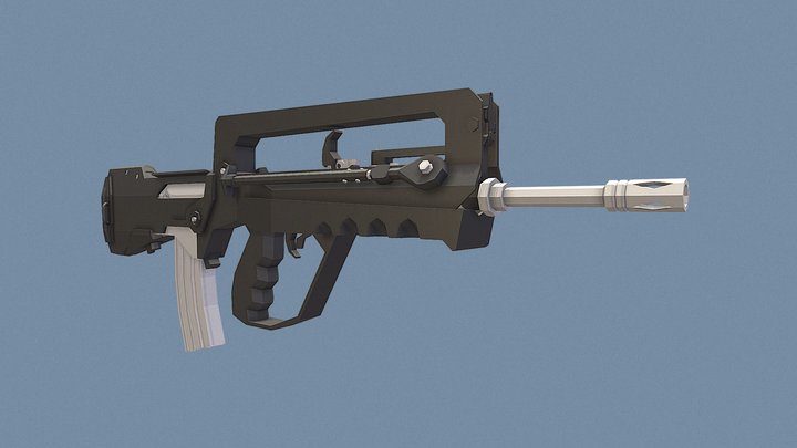 Famas 3D models - Sketchfab
