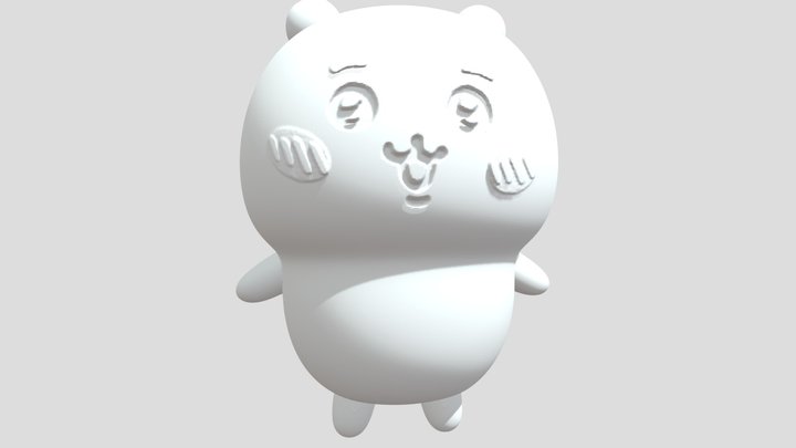 Chiikawa_ちいかわ for 3D print 3D Model