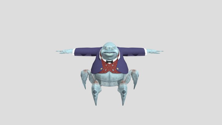 Henry J Waternoose (monsters Inc) 3D Model