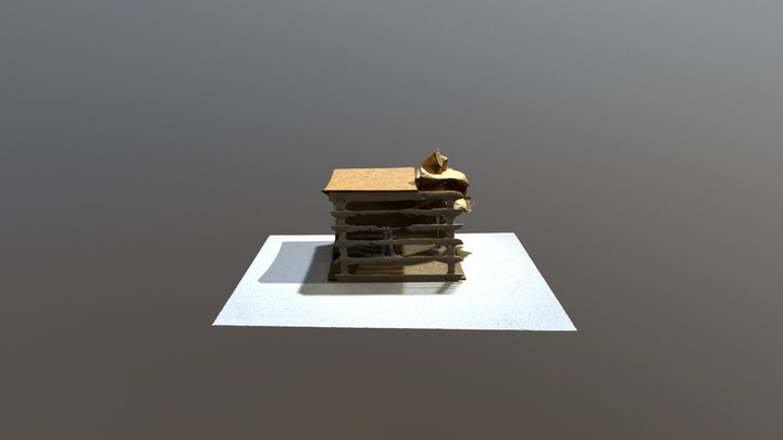 Digital scale model of my dream house. 3D Model