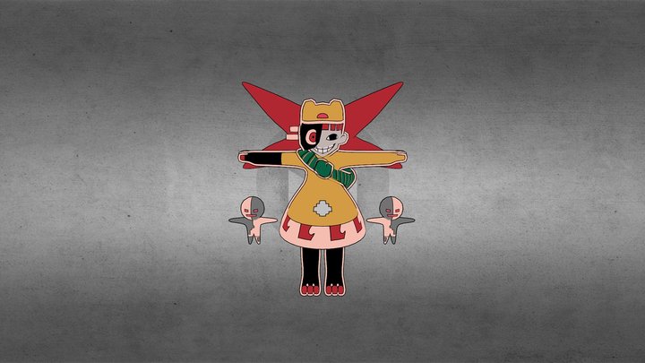 Taski Maiden + Little Guys 3D Model