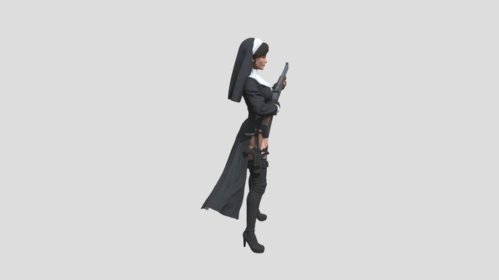 Battle nun 3 – Modello 3D gratuito STL