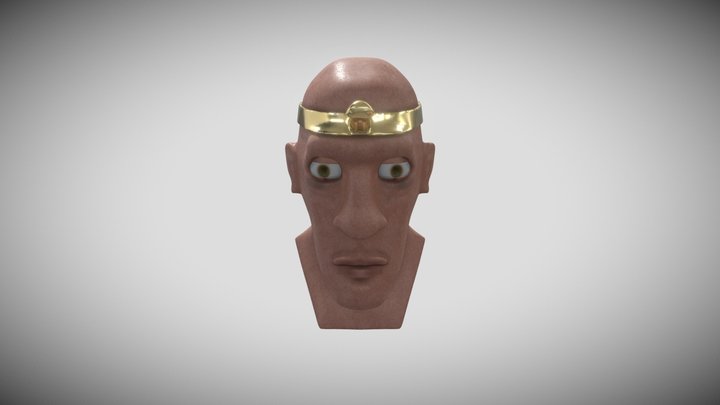 Pharaonic face 3D Model