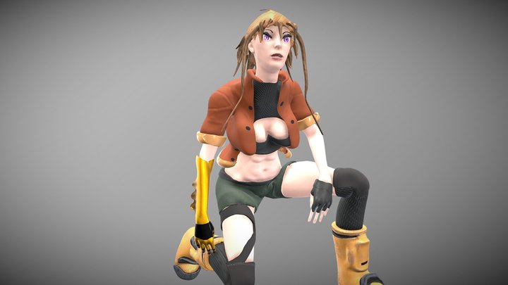 Yang Xiao Long 3.0 Final Render 3D Model