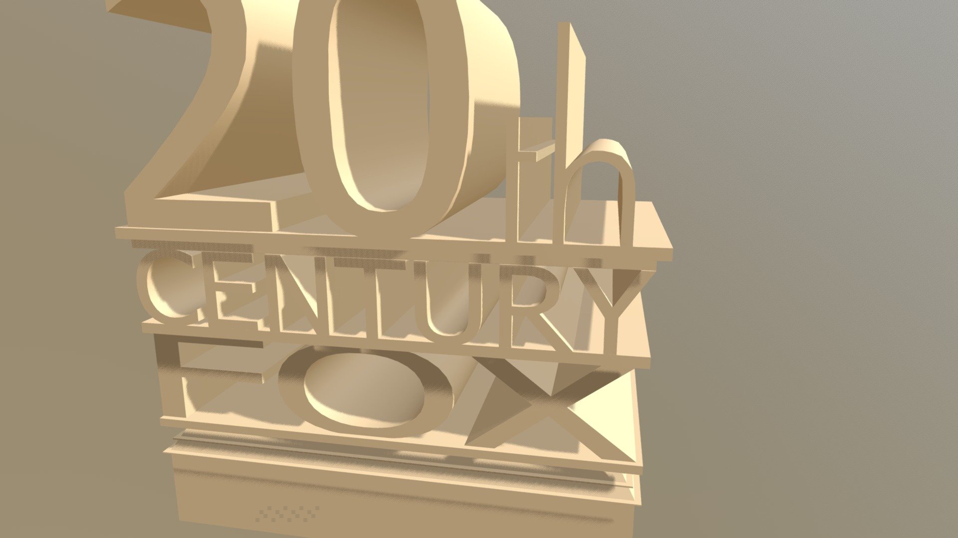 20th Century Fox New Logo 3d Model By Noahtdm6 61248ac Sketchfab