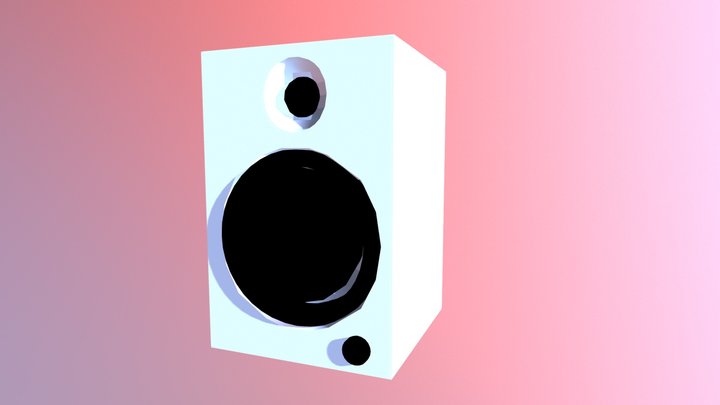 Speaker 3D Model
