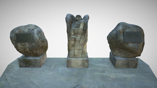 Stalag Luft IV Monuments 3D Model