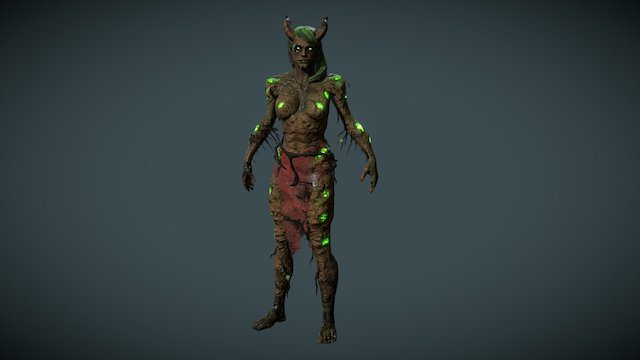 Dryad 3D Model