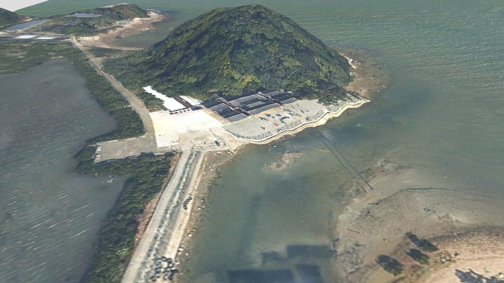 Tai O Map with Yeung Hau Temple
