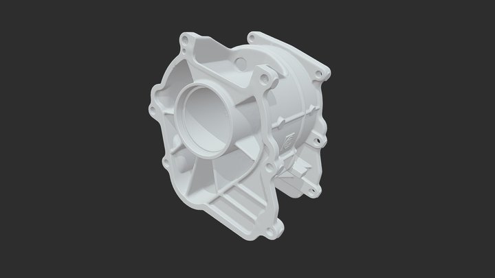 Transmission Component Housing - 3D Scanned 3D Model