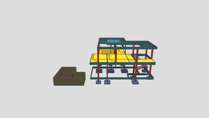 Residência de Rodrigo e Bárbara 3D Model