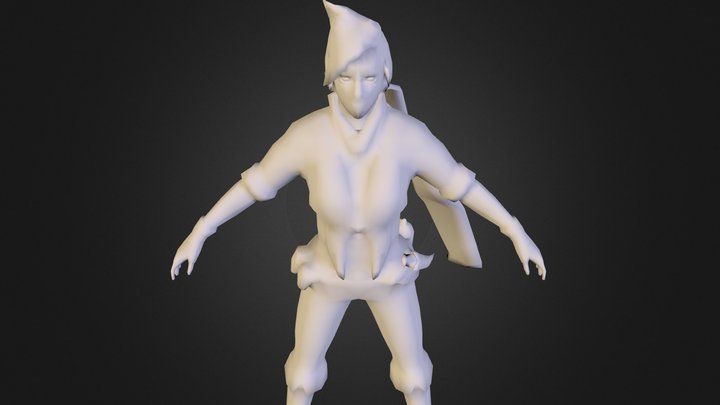 Character_A_Pose 3D Model