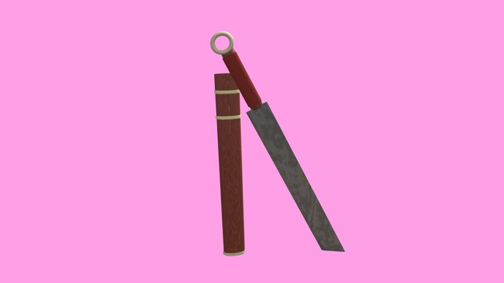 AshitakaSword 3D Model