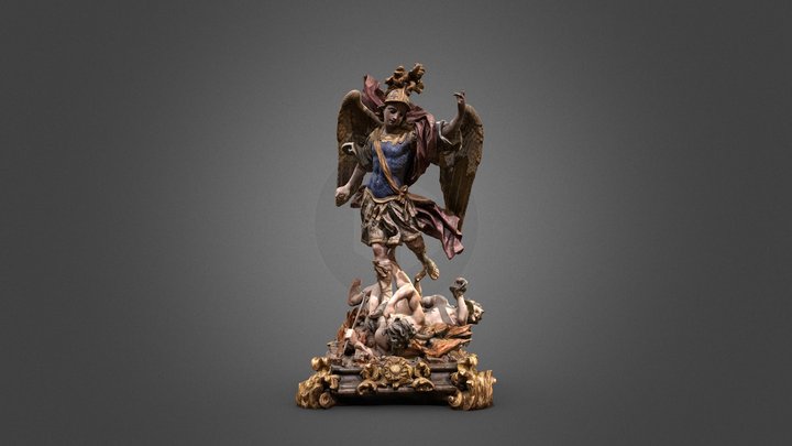 San Miguel Arcángel, Nicola Fumo 3D Model