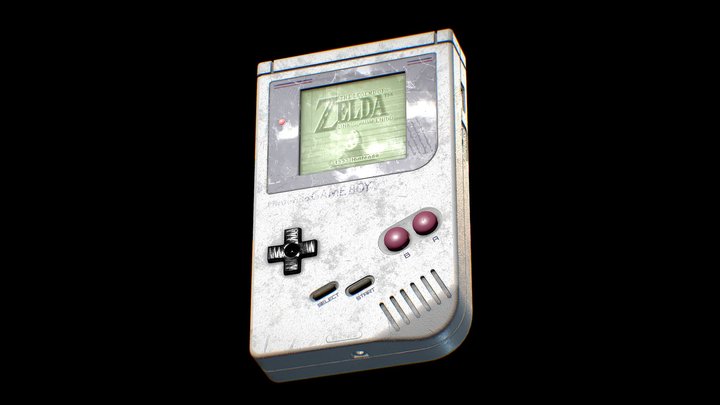 Nintendo Game boy 3D Model