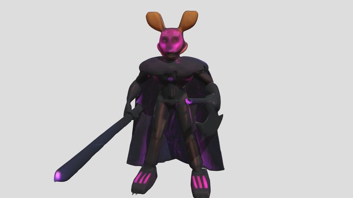 SSROTA Scythe Supreme PS1 version 3D Model