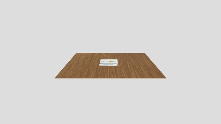 Book 3D Model