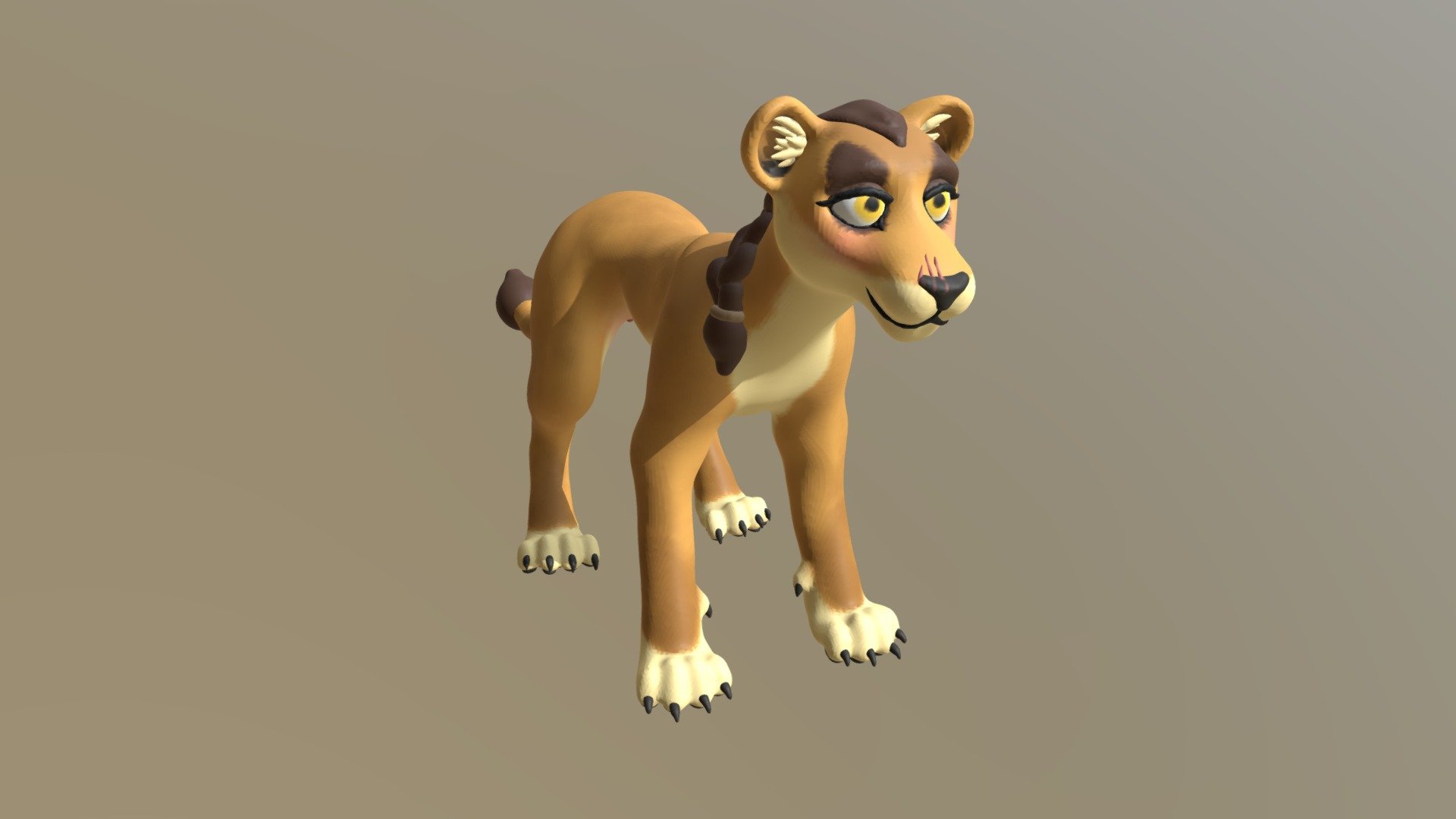 Yuritab - 3D model by digitoxici [612b115] - Sketchfab