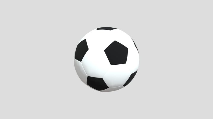 Football/Soccer Ball 3D Model