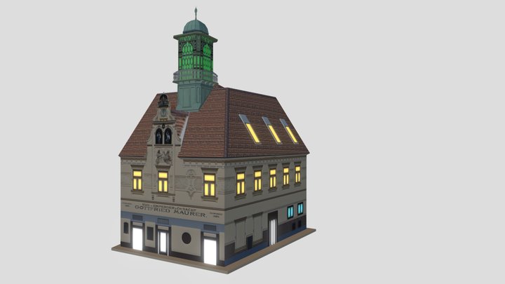 Glockenspiel, Graz, Austria 3D Model