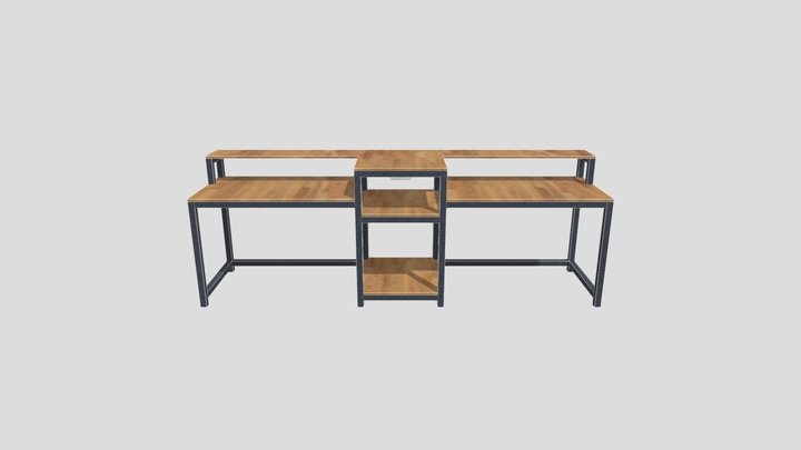 TwinTable2 3D Model