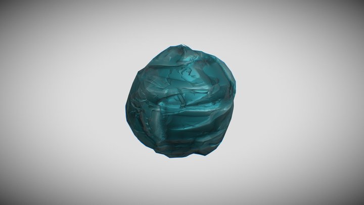 Crystal Stylized Material 3D Model