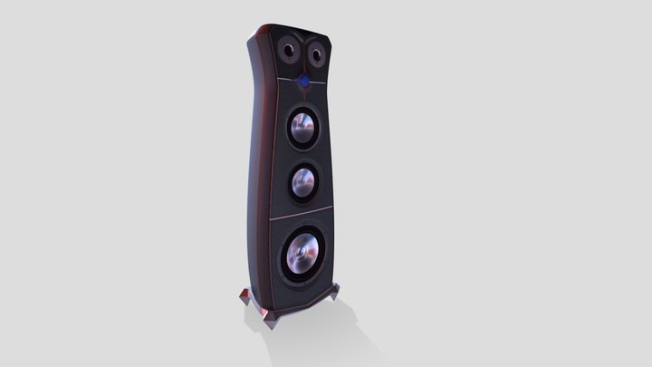 Sedat Ozturk Owl Speaker Demo 3D Model
