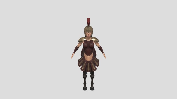 Centaur Gladiator 3D Model