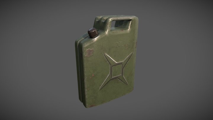 Jerry Can - Game Ready PBR