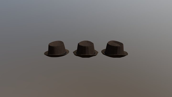 Hat_low_high 3D Model