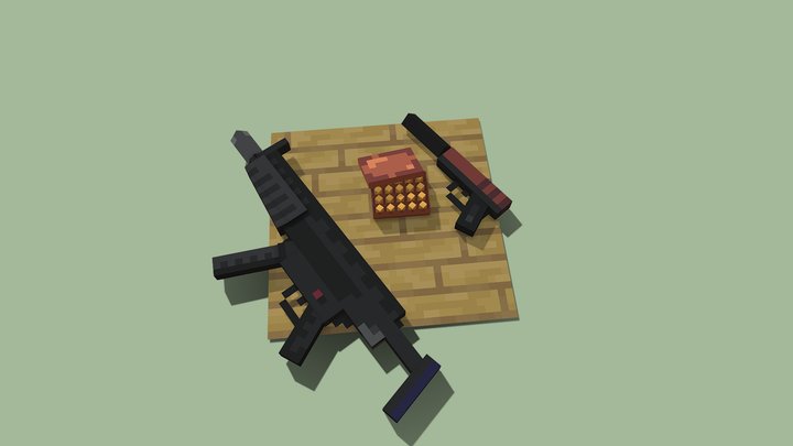 9x19mm 3D Model