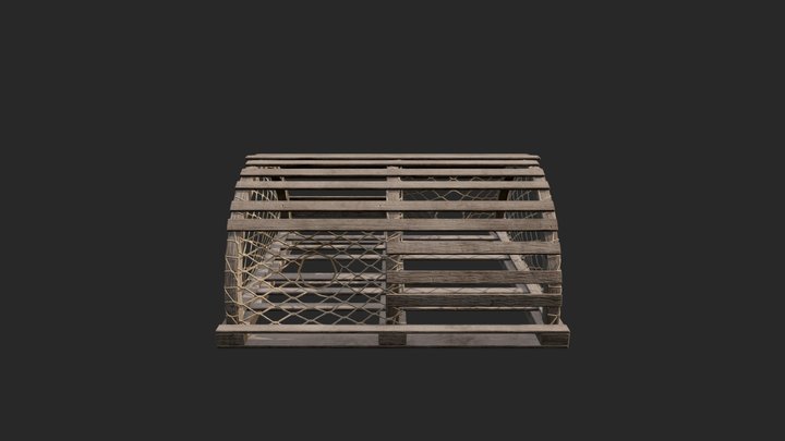 Lobster Trap 3D Model